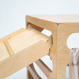 Rutsch- & Kletterrampe – Erweiterung für Klettergerüste & Spielwürfel