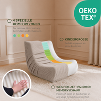 "Cozy Mooni" Ergonomischer Lounge-Sessel mit 4-Zonen-System