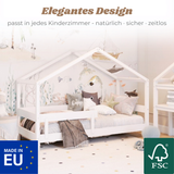 Yappy JUNIOR - Hausbett 160×80cm mit Rausfallschutz