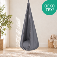 Cocoon Swing – Hängeschaukel aus Baumwolle mit Sitzkissen