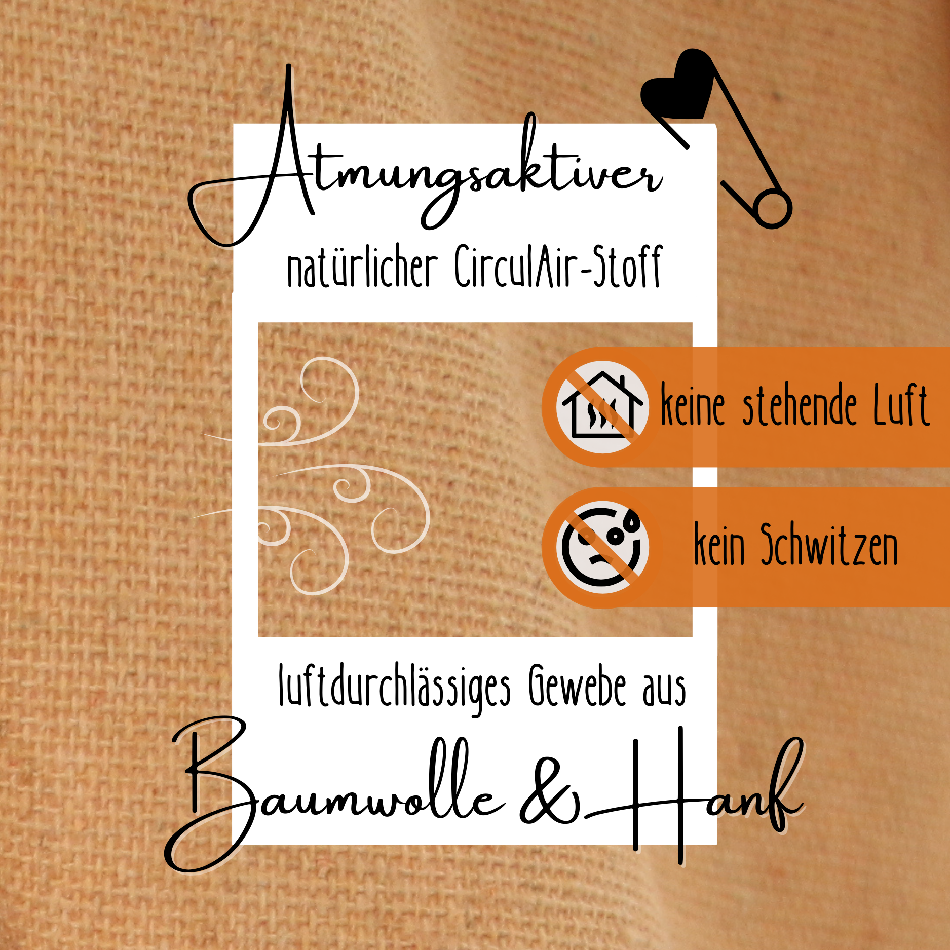 Pop-Up Bällebad-Spielzelt aus Baumwolle/Hanf