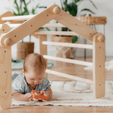 MOPITRI® – Modifizierbarer Montessori Kletterrahmen mit 4 Segmenten