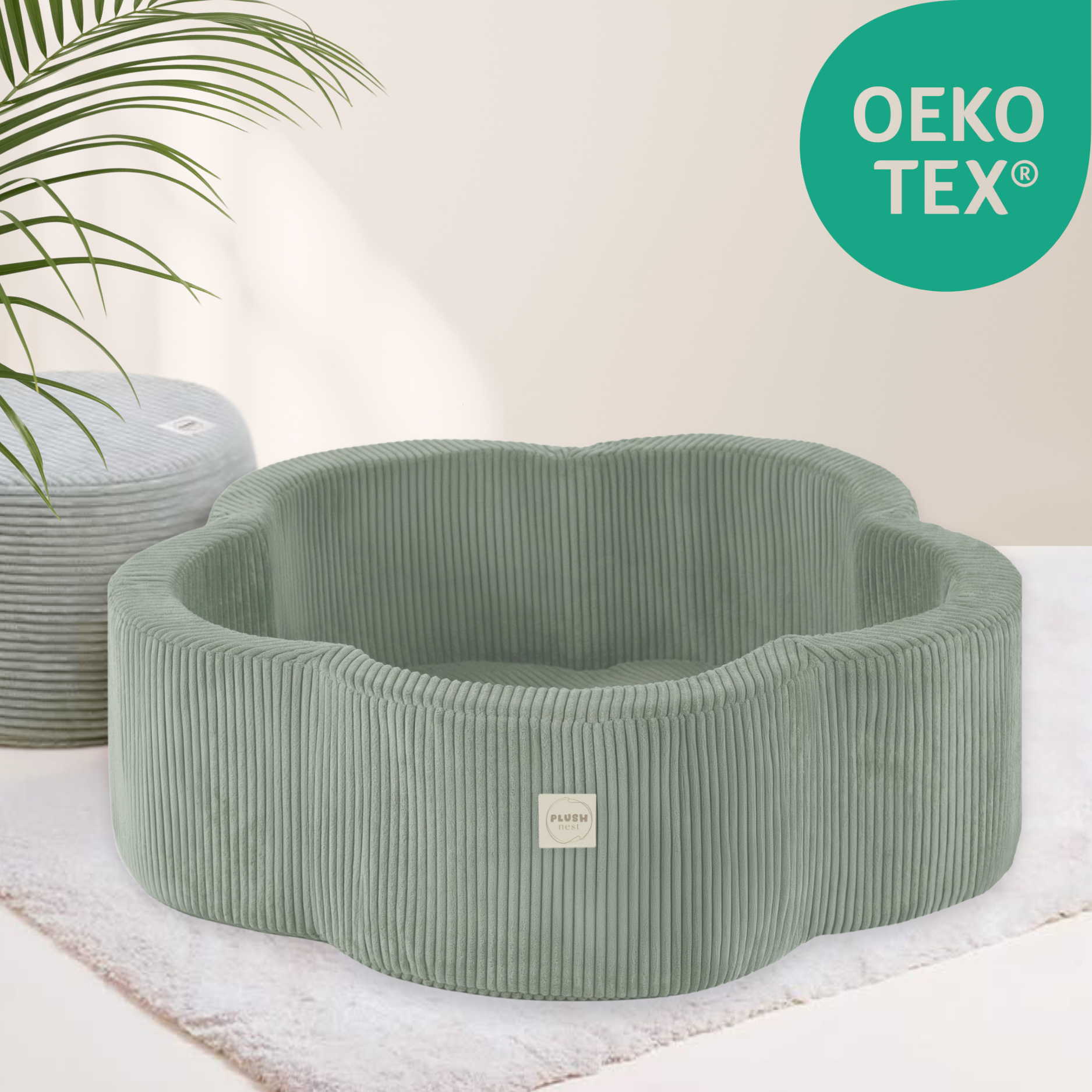 "Bloomy Pool" Bällebad 95x30cm OHNE Bälle