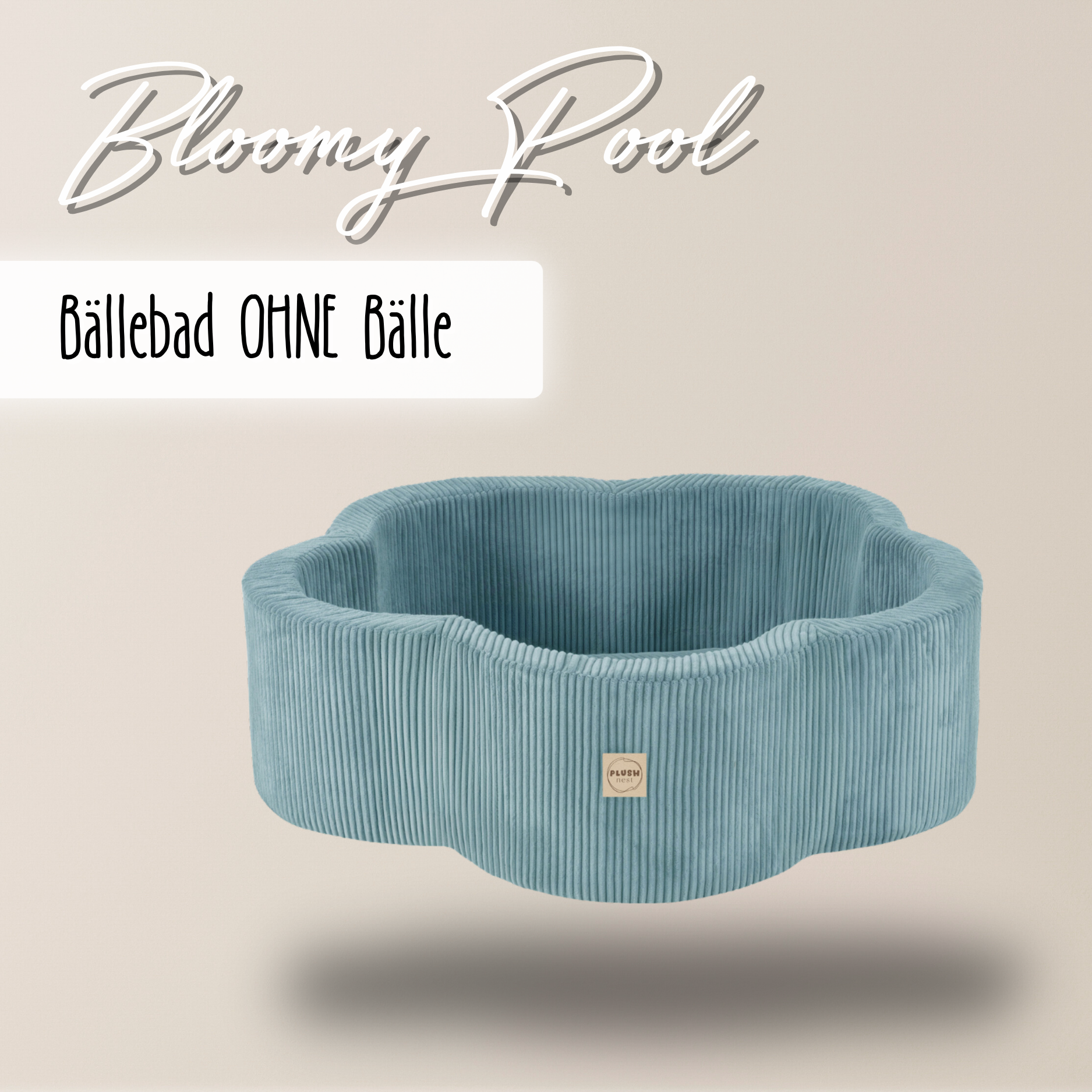 "Bloomy Pool" Bällebad 95x30cm OHNE Bälle