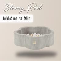 "Bloomy Pool" Bällebad 95x30cm mit 200 Bällen