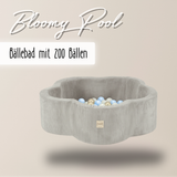 "Bloomy Pool" Bällebad 95x30cm mit 200 Bällen