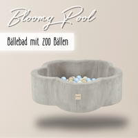 "Bloomy Pool" Bällebad 95x30cm mit 200 Bällen