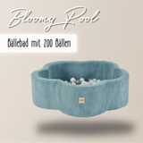 "Bloomy Pool" Bällebad 95x30cm mit 200 Bällen