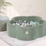 "Bloomy Pool" Bällebad 95x30cm mit 200 Bällen