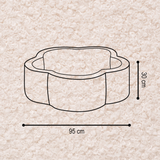 "Woolly Bloom" Bällebad 95x30cm mit 200 Bällen