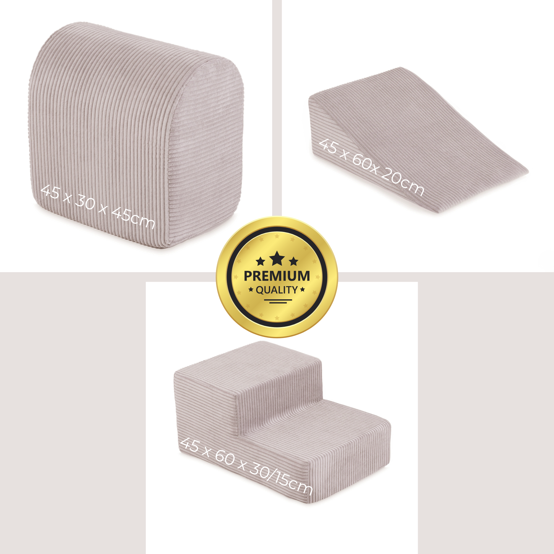 "Cordy Trio" 3 Schaumstoff-Bauelemente