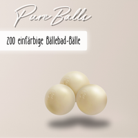 "Pure Balls" 200 einfärbige Bällebad-Bälle, CE-zertifiziert