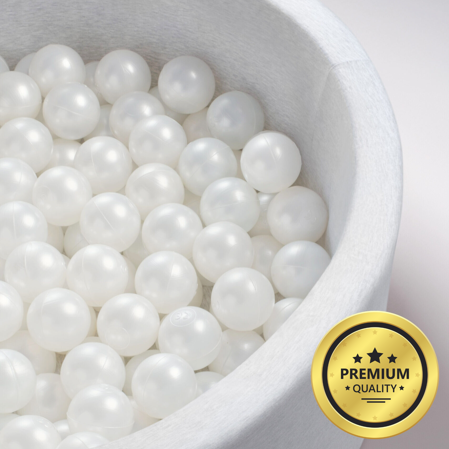 "Pure Balls" 200 einfärbige Bällebad-Bälle, CE-zertifiziert