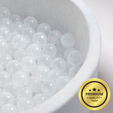 "Pure Balls" 200 einfärbige Bällebad-Bälle, CE-zertifiziert