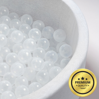 "Pure Balls" 200 einfärbige Bällebad-Bälle, CE-zertifiziert