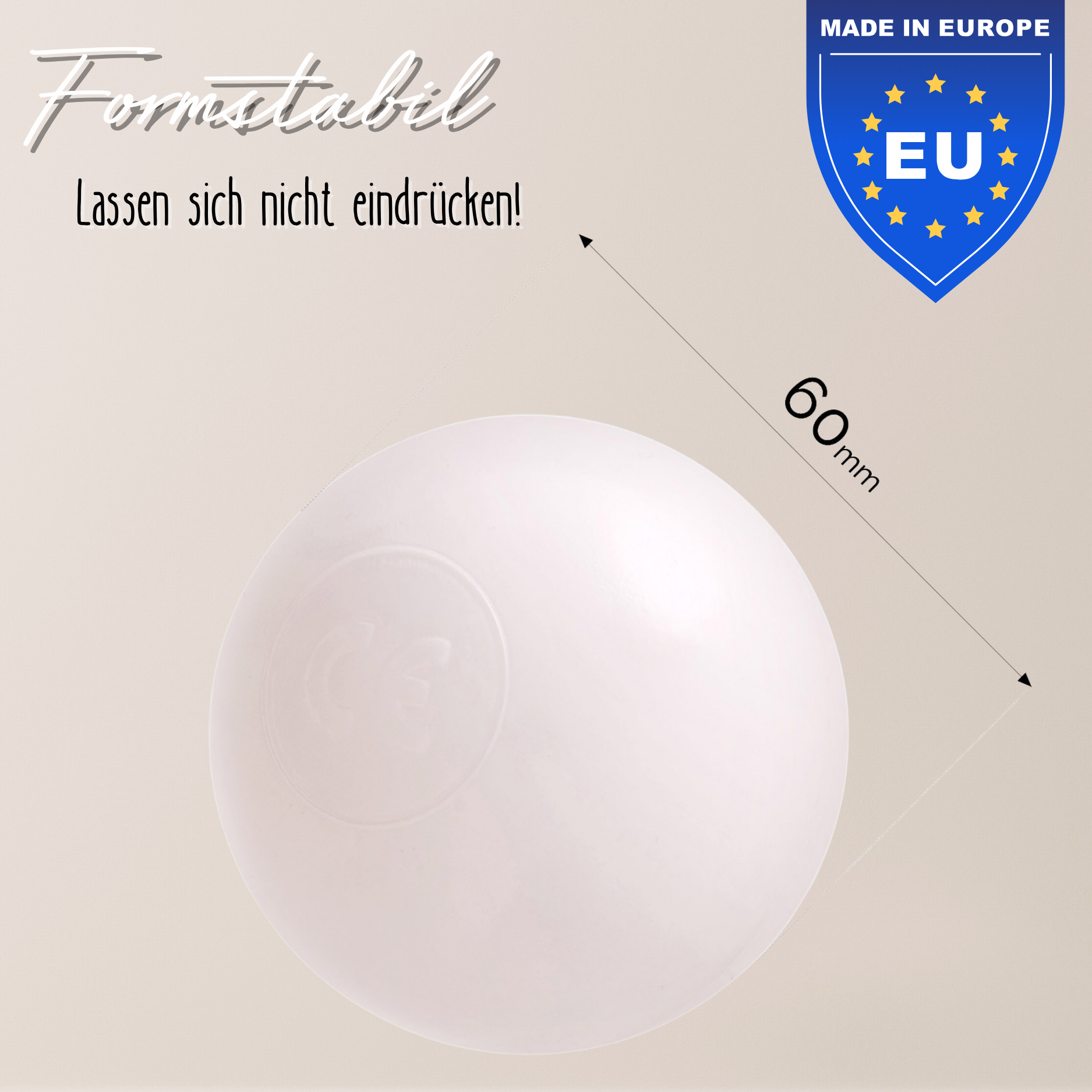 "Pure Balls" 200 einfärbige Bällebad-Bälle, CE-zertifiziert