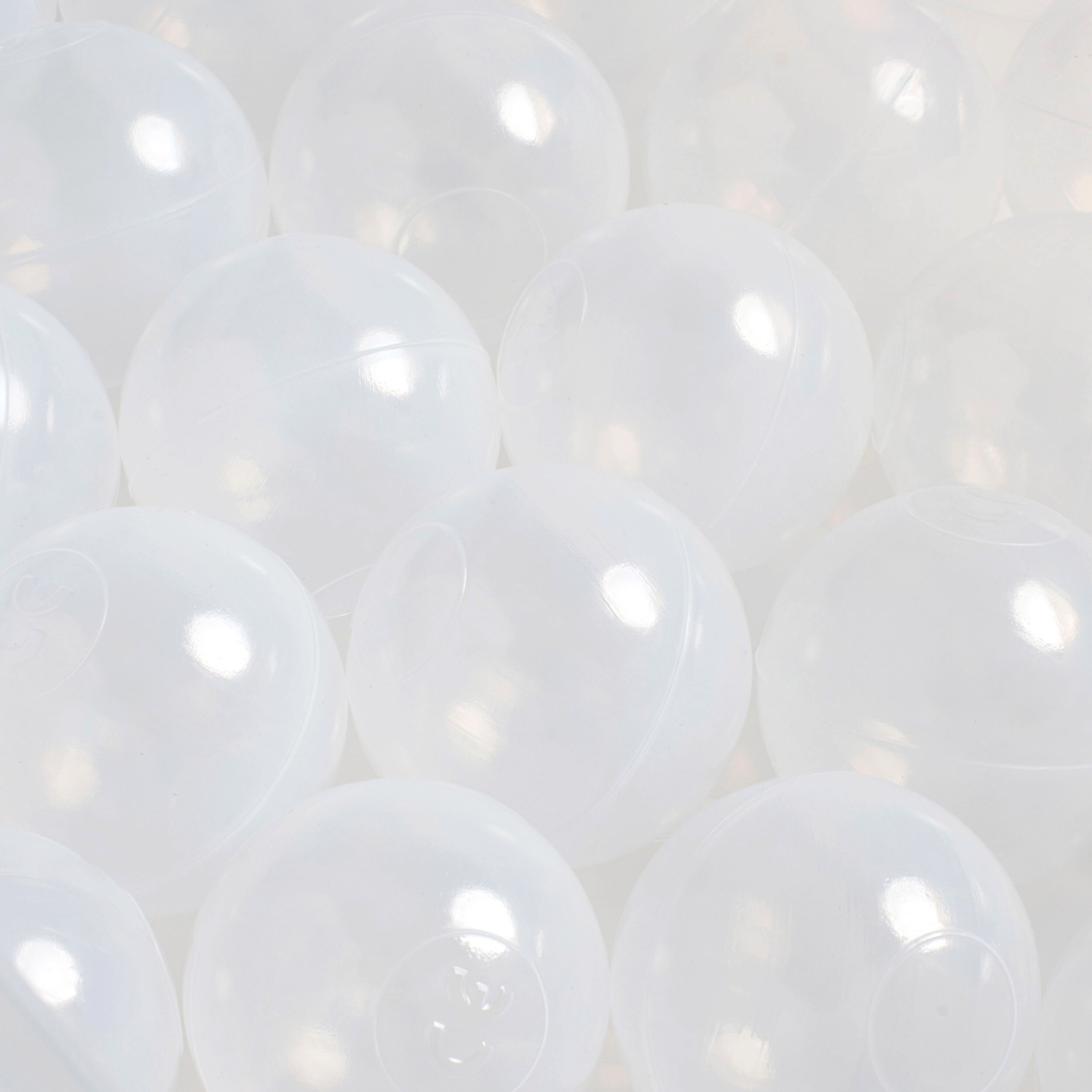 "Pure Balls" 200 einfärbige Bällebad-Bälle, CE-zertifiziert