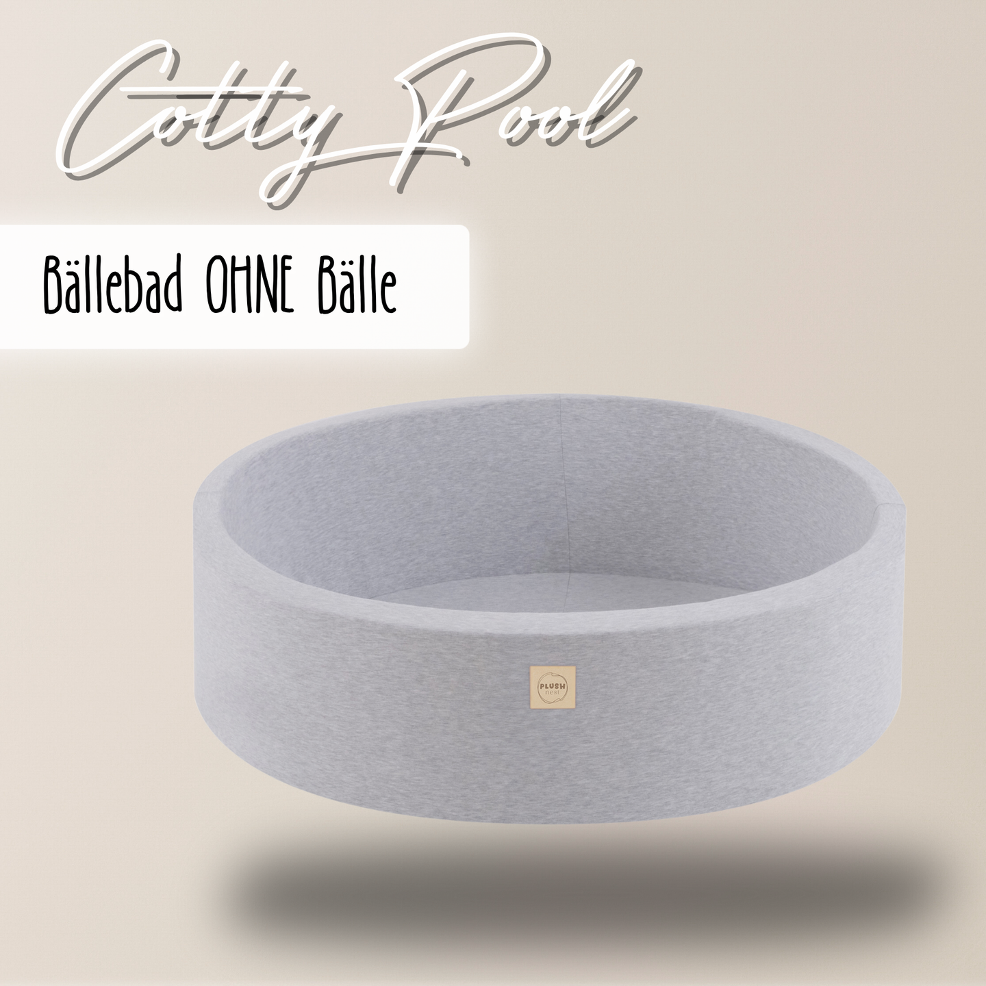 "Cotty Pool" Bällebad 90x30cm OHNE Bälle