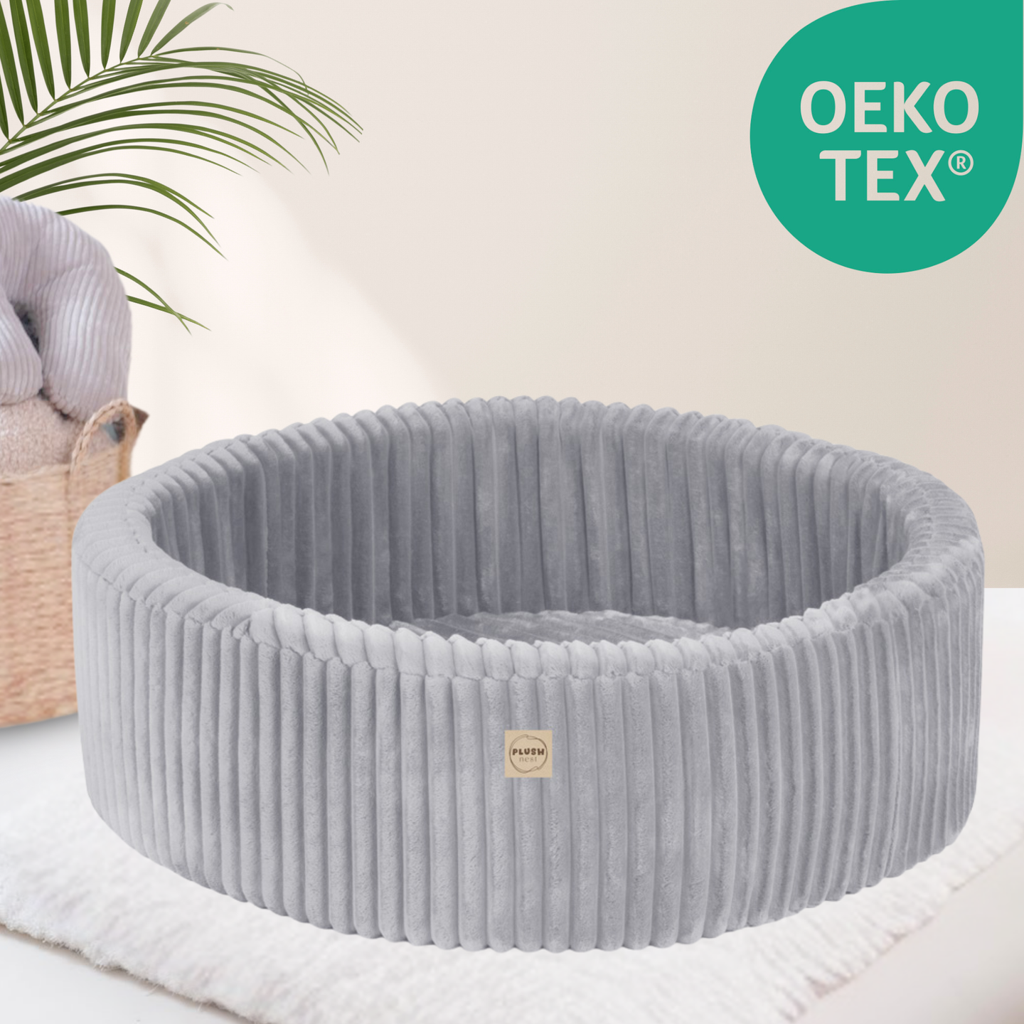 "Fluffy Pool" Bällebad 90x30cm OHNE Bälle