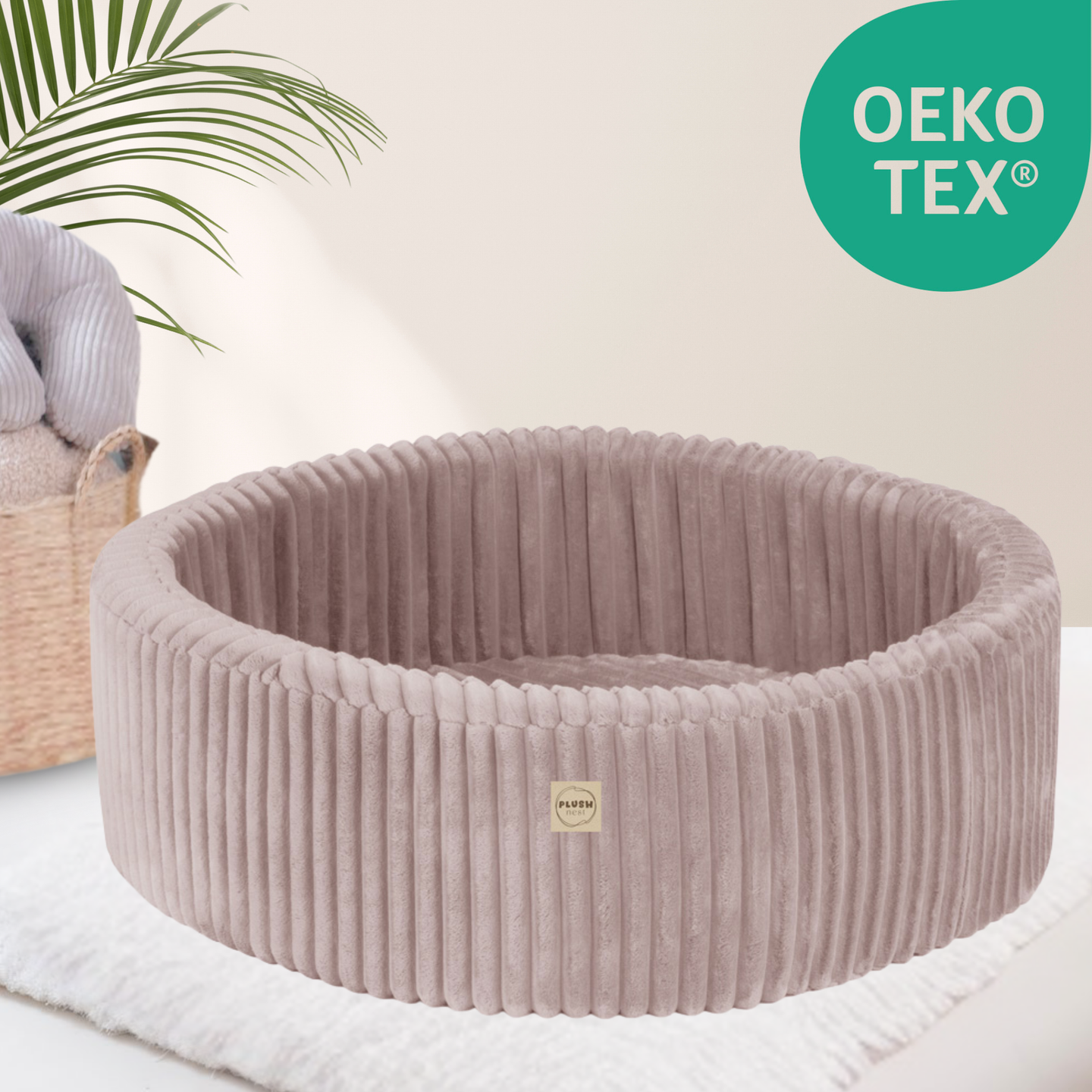 "Fluffy Pool" Bällebad 90x30cm OHNE Bälle