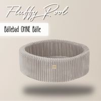 "Fluffy Pool" Bällebad 90x30cm OHNE Bälle