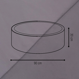 "Velvet Pool" Bällebad 90x30cm OHNE Bälle