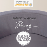 "Velvet Pool" Bällebad 90x30cm mit 200 Bällen