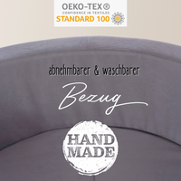 "Velvet Pool" Bällebad 90x30cm OHNE Bälle