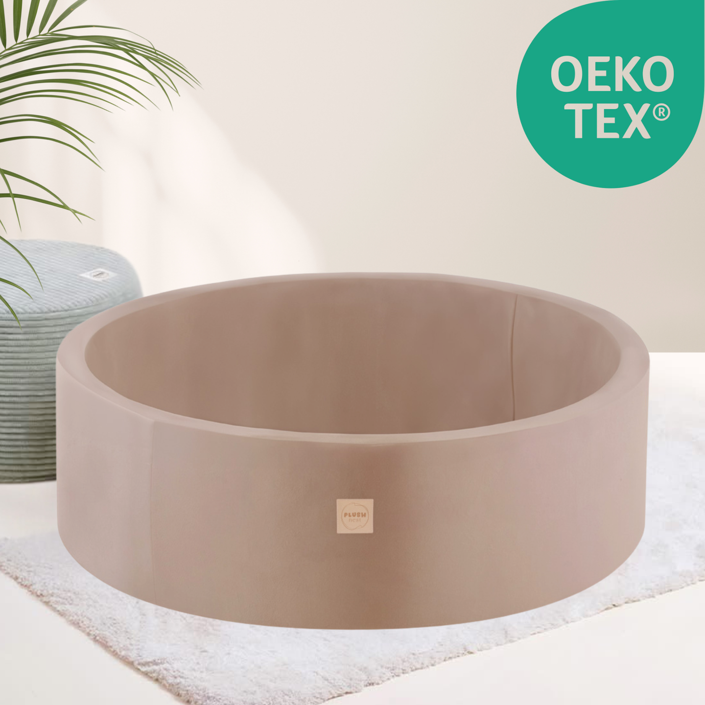 "Velvet Pool" Bällebad 90x30cm OHNE Bälle