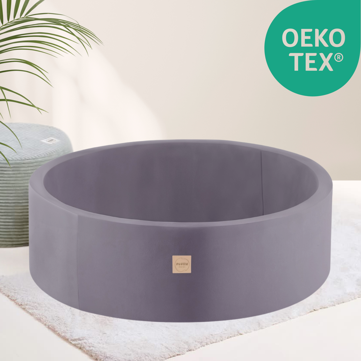 "Velvet Pool" Bällebad 90x30cm OHNE Bälle