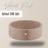 "Velvet Pool" Bällebad 90x30cm OHNE Bälle