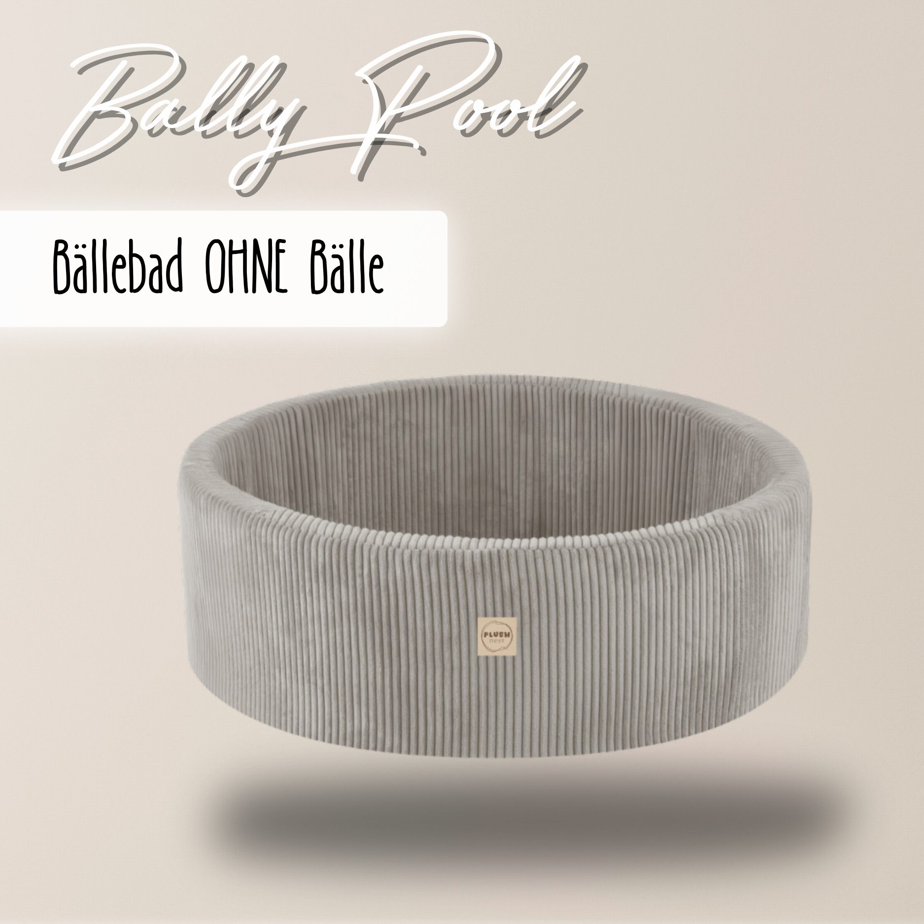 "Bally Pool" Bällebad 90x30cm OHNE Bälle