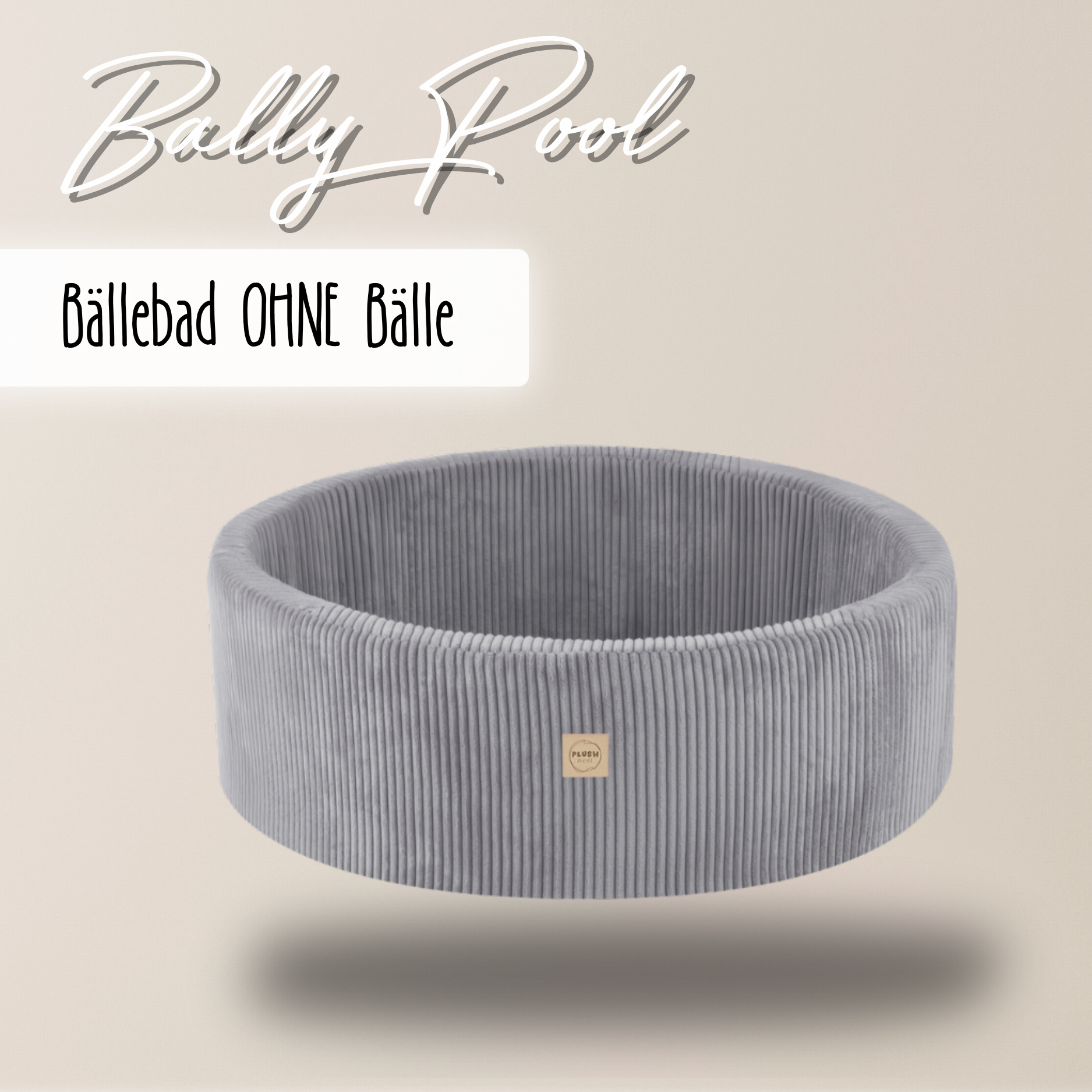 "Bally Pool" Bällebad 90x30cm OHNE Bälle