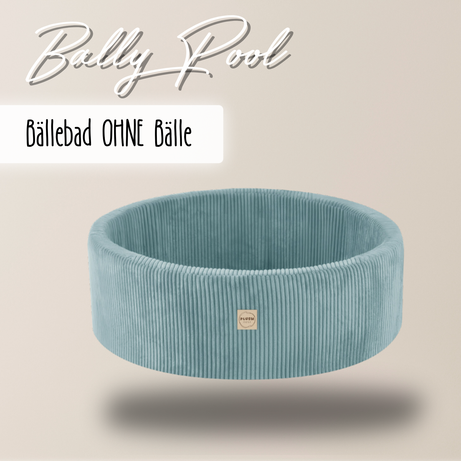 "Bally Pool" Bällebad 90x30cm OHNE Bälle