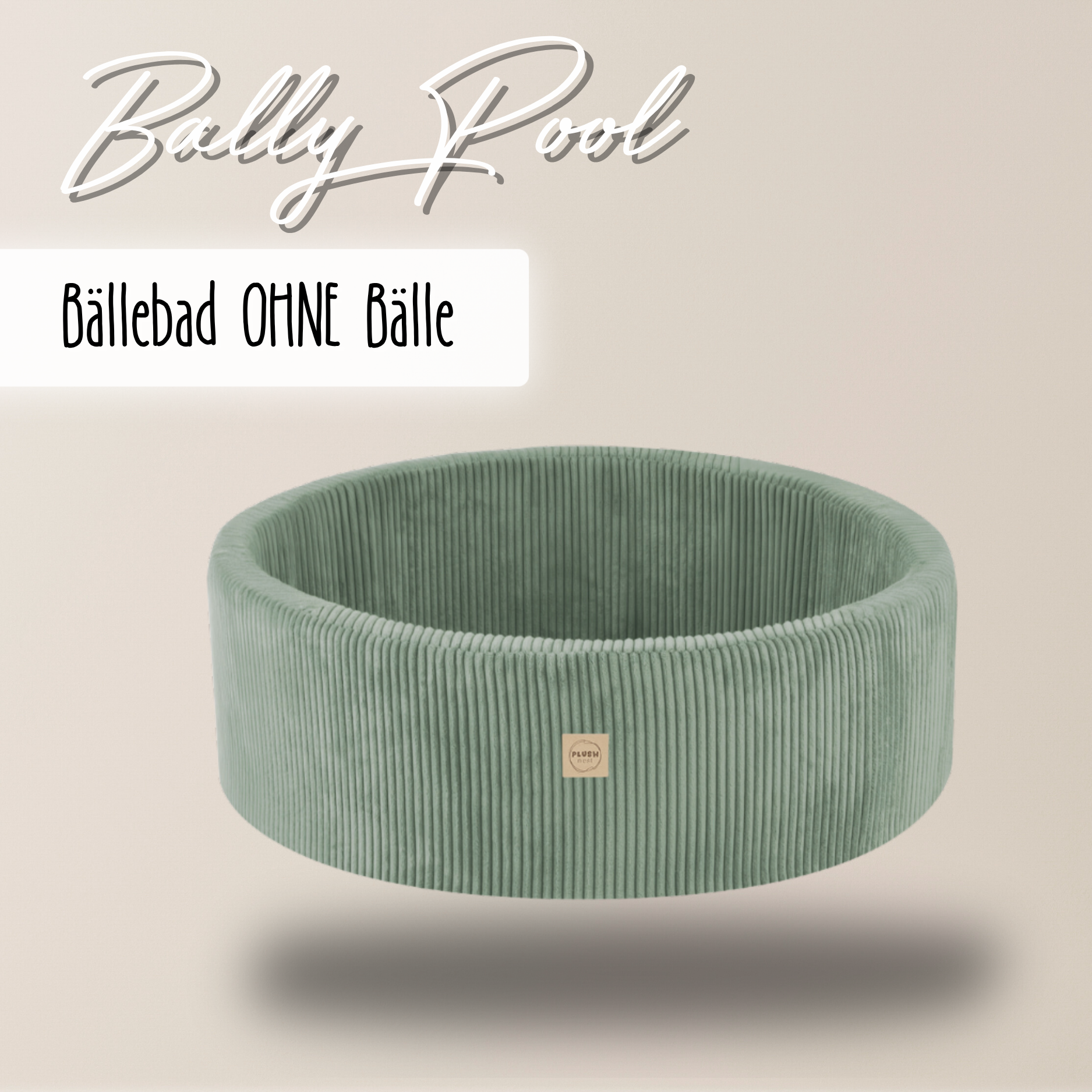 "Bally Pool" Bällebad 90x30cm OHNE Bälle