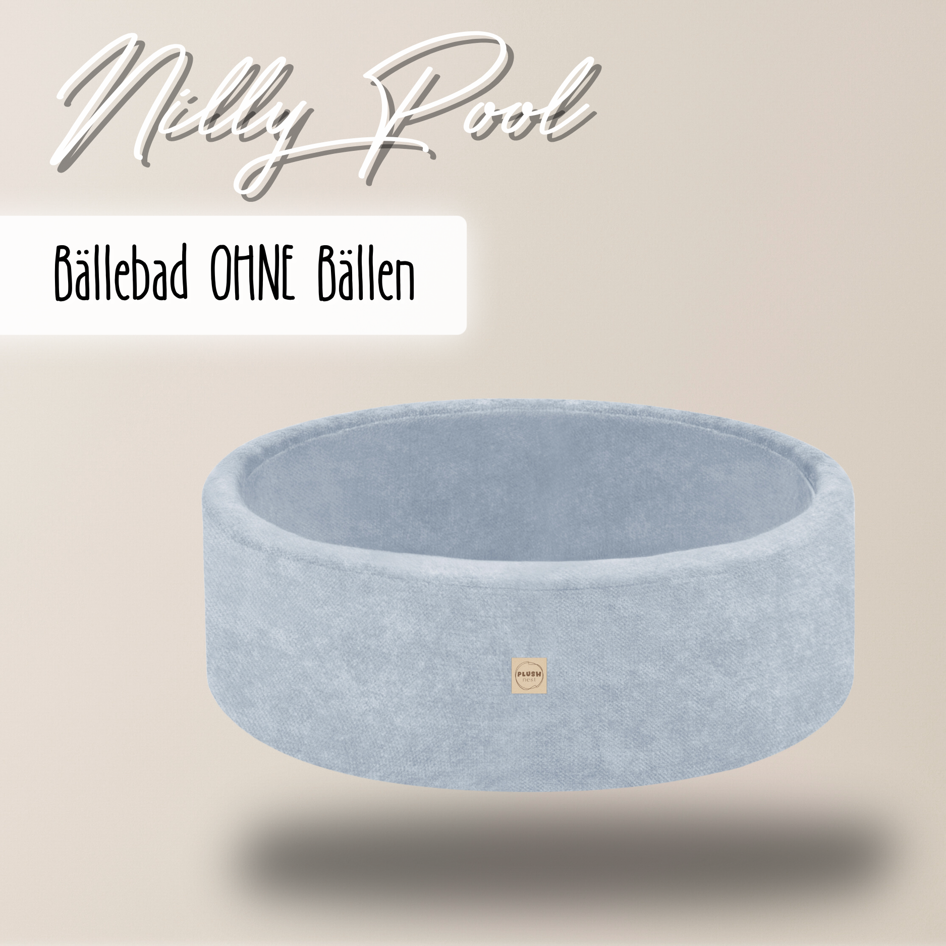 "Nilly Pool" Bällebad 90x30cm OHNE Bälle
