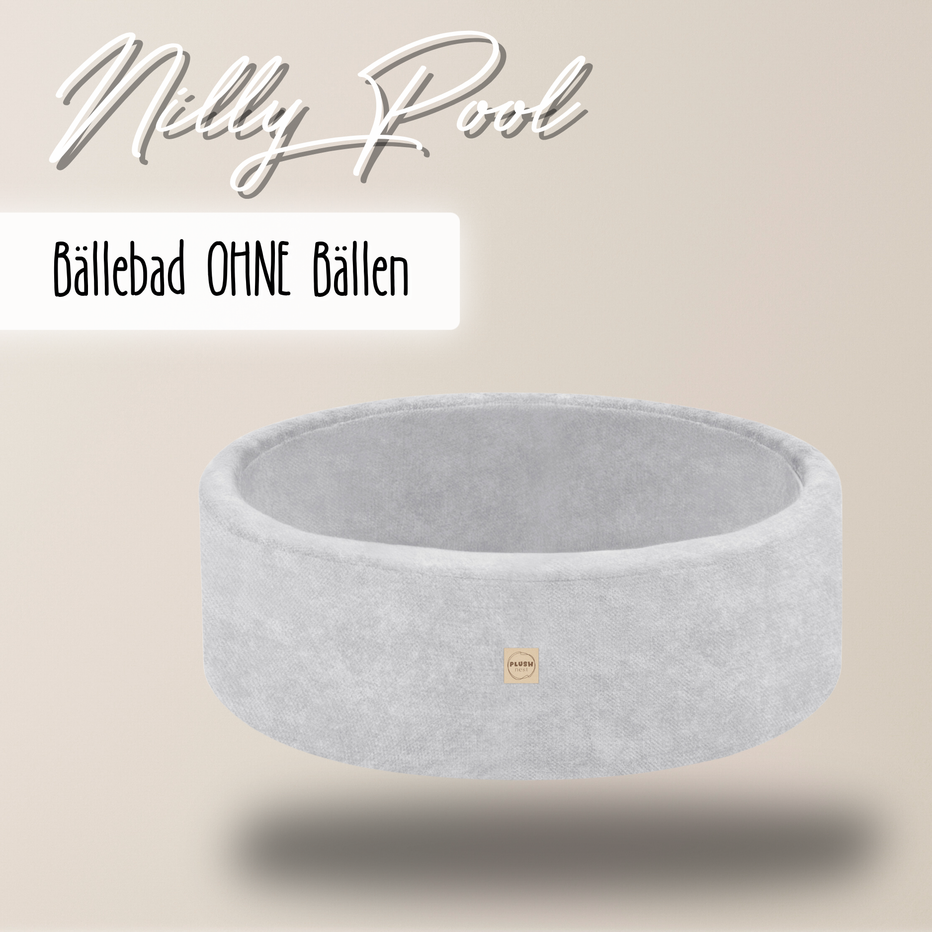"Nilly Pool" Bällebad 90x30cm OHNE Bälle