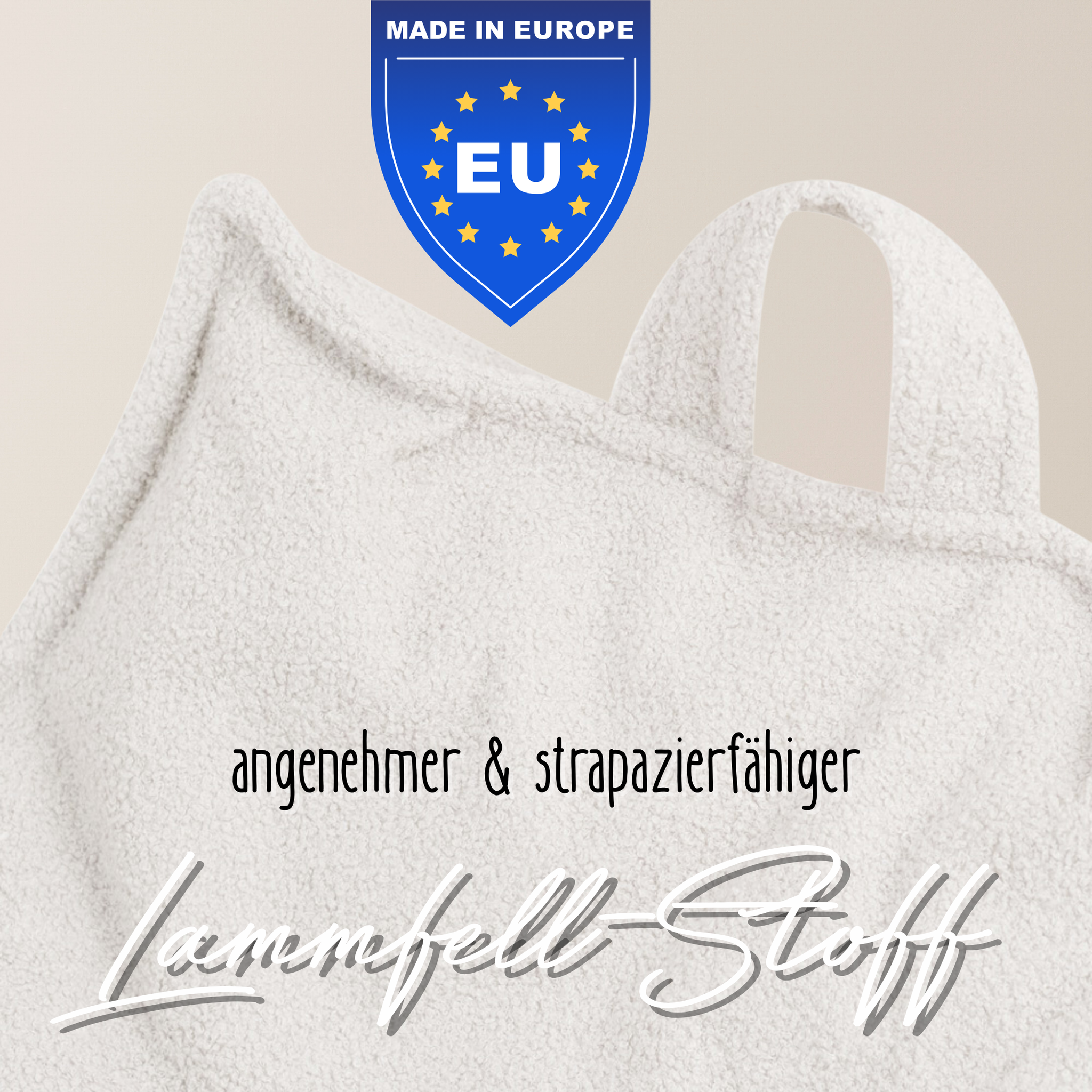 "Woolly Nest" Sitzsack für Kinder 77x67x50cm