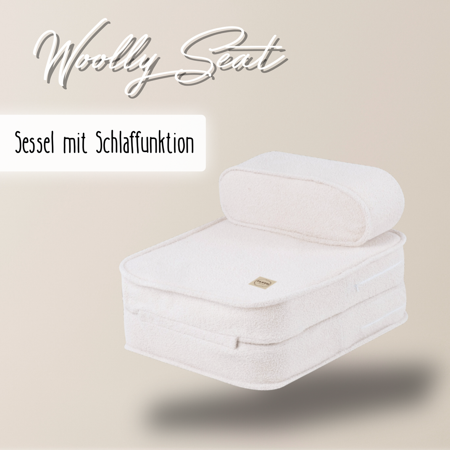 "Woolly Seat" 2in1 Kindersessel 65x60cm