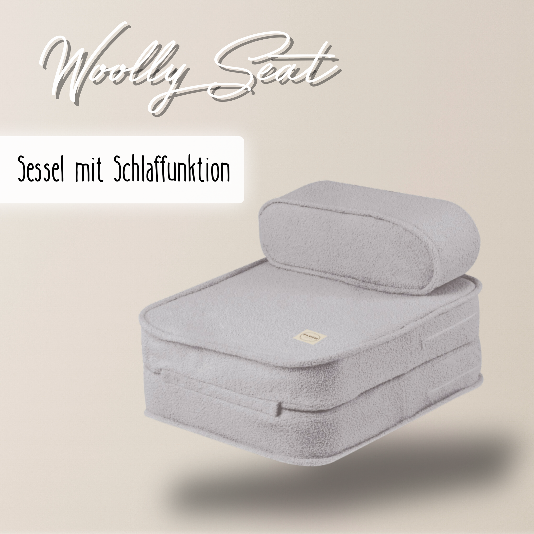 "Woolly Seat" 2in1 Kindersessel 65x60cm