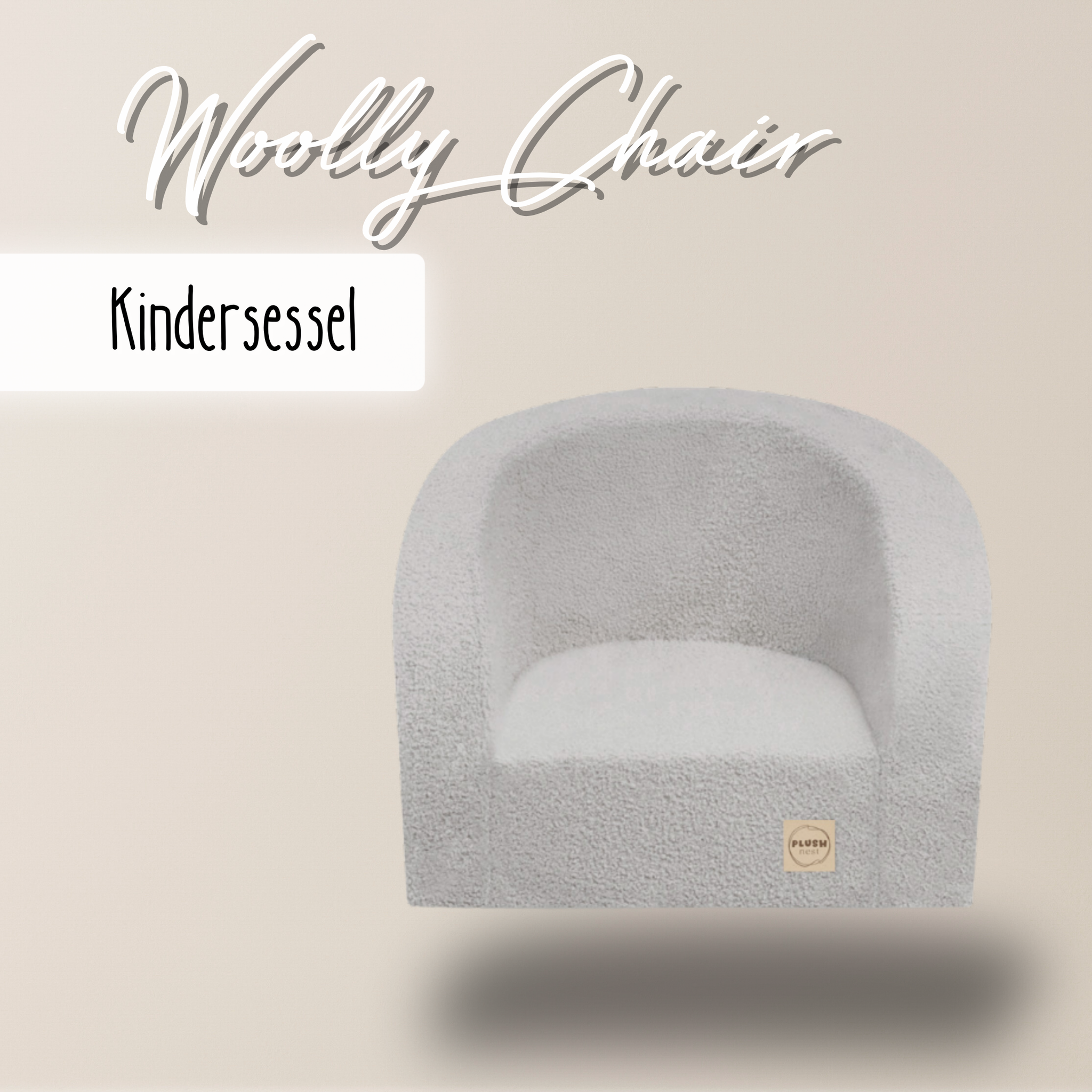 "Woolly Chair" Kindersessel 53x40cm