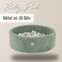 "Bally Pool" Bällebad 90x30cm mit 200 Bällen