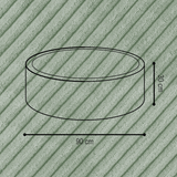 "Bally Pool" Bällebad 90x30cm mit 200 Bällen