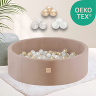 "Velvet Pool" Bällebad 90x30cm mit 200 Bällen