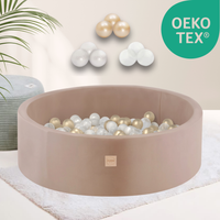 "Velvet Pool" Bällebad 90x30cm mit 200 Bällen