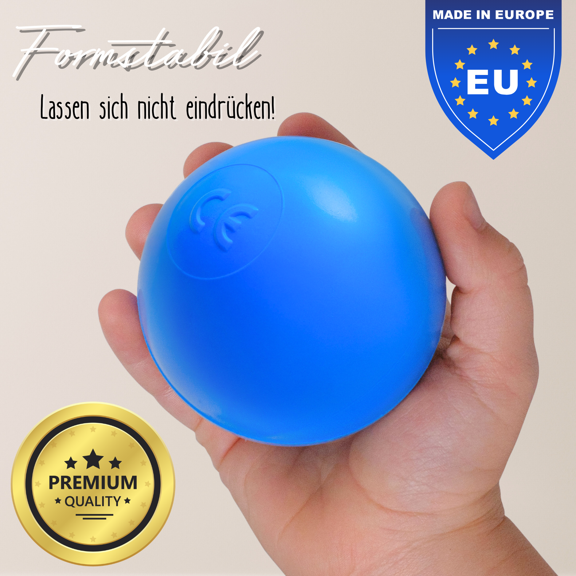 "Dreamy Balls" 200 Bällebad-Bälle im sanften Farbmix, CE-zertifiziert