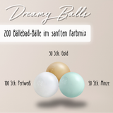 "Dreamy Balls" 200 Bällebad-Bälle im sanften Farbmix, CE-zertifiziert