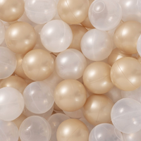 "Dreamy Balls" 200 Bällebad-Bälle im sanften Farbmix, CE-zertifiziert