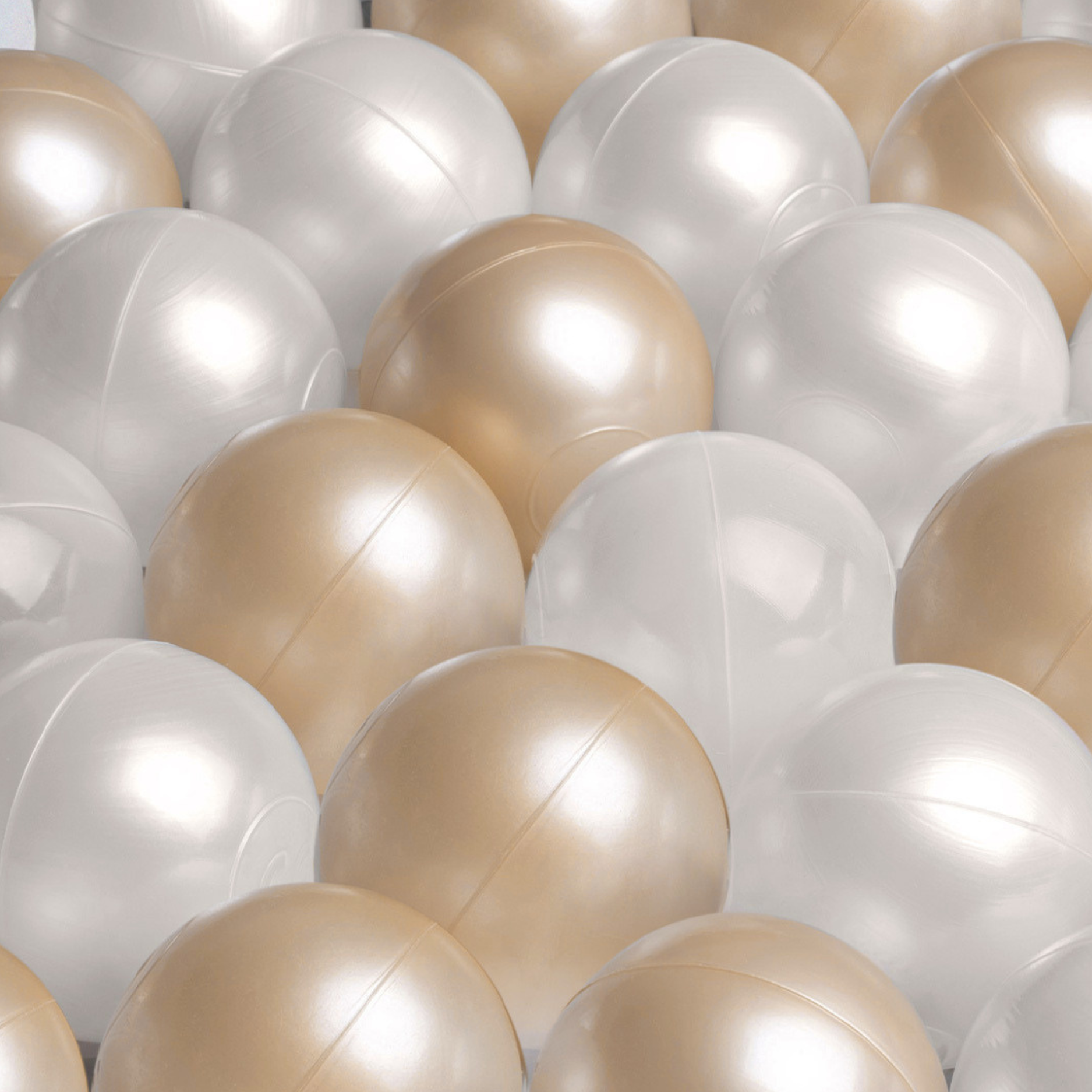 "Dreamy Balls" 200 Bällebad-Bälle im sanften Farbmix, CE-zertifiziert