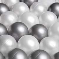 "Dreamy Balls" 200 Bällebad-Bälle im sanften Farbmix, CE-zertifiziert